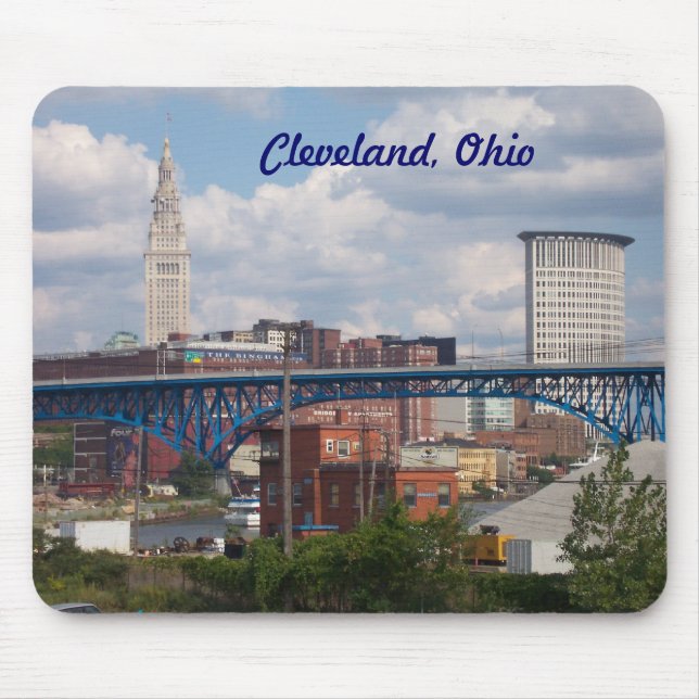 Tapis De Souris Cleveland Ohio Mousepad (Devant)
