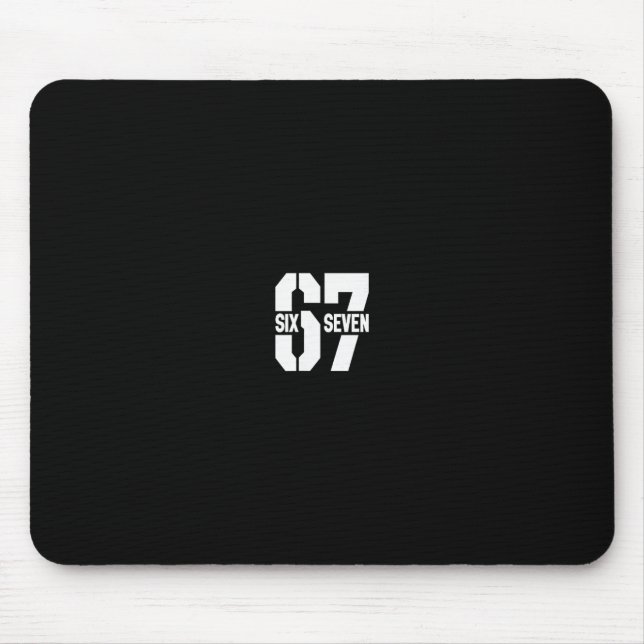 Tapis De Souris Clic 67 Meme - J'adore Six Sept 1  (Devant)