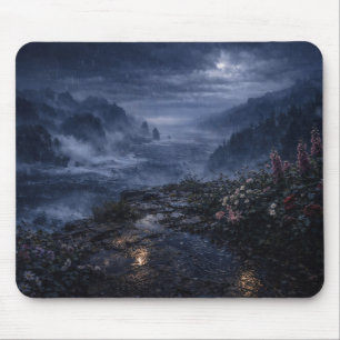 Tapis de souris Cliffside Garden Sea gothique