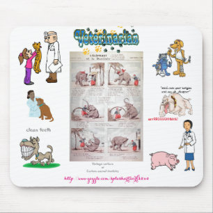 Tapis De Souris "Clinique animale"