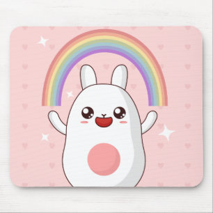 Tapis De Souris Clipart arc-en-ciel de Kawaii