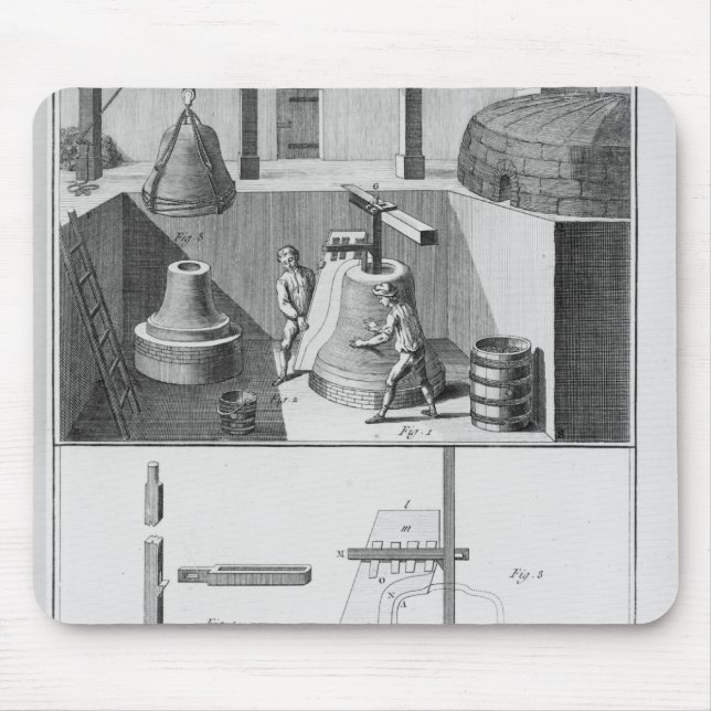 Tapis De Souris Cloches de bâti, illustration de 'Encyclopedia (Devant)