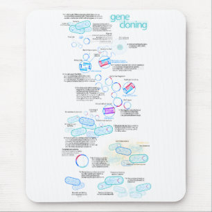 Tapis De Souris Clonage moléculaire utilisant des bactéries et des