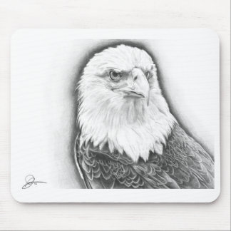 Tapis De Souris Closeup de Bald Eagle - Oeuvre originale