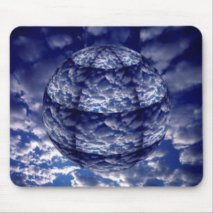 Tapis De Souris Cloud 3D Abstrait