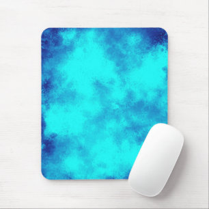 Tapis De Souris Cloud bleu, effet souris