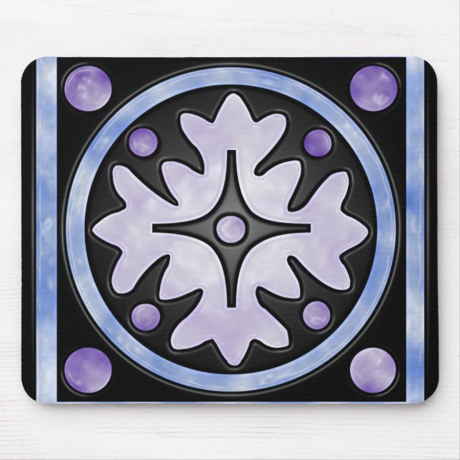 Tapis De Souris Clouded stained Glass (Devant)