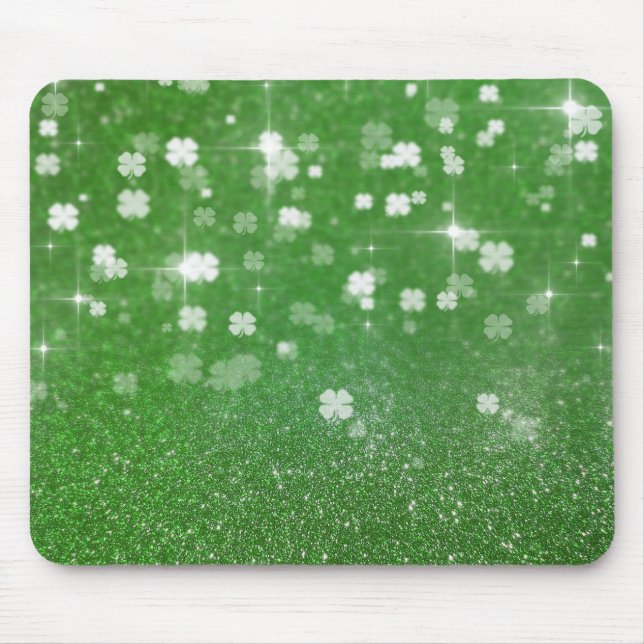 Tapis De Souris Clover à Parties scintillant scintillante Twinkle  (Devant)