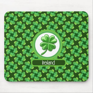Tapis De Souris Clover irlandais customisé