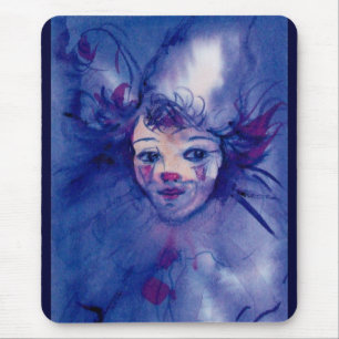 TAPIS DE SOURIS CLOWN DANS PURPLE