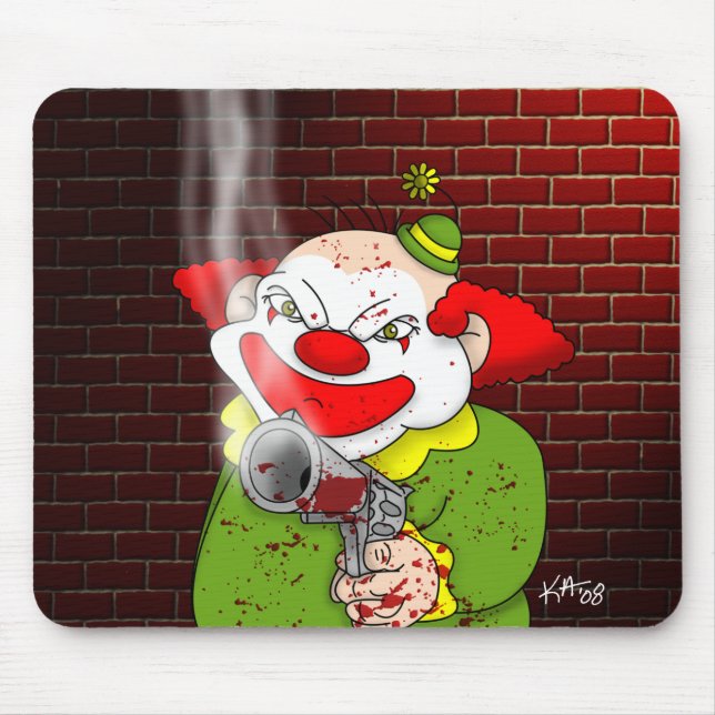 Tapis de souris Clown Tueur (Devant)