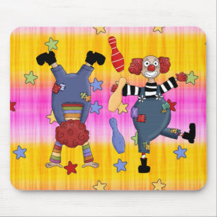Tapis de souris Clowns de cirque