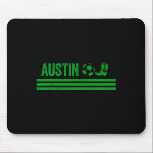 Tapis De Souris Club de bottes de cow-boy d'Austin