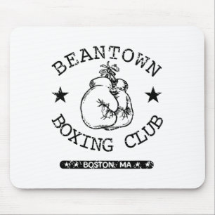 Tapis De Souris Club de boxe Beantown Boston Ma Vintage
