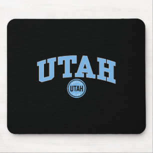 Tapis De Souris Club de hockey Utah Arch sur gris Nhl sous licence