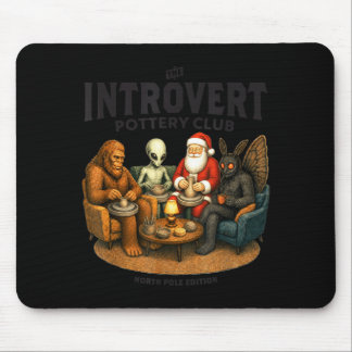 Tapis De Souris Club de poterie pour introverti Cadeau drôle de No