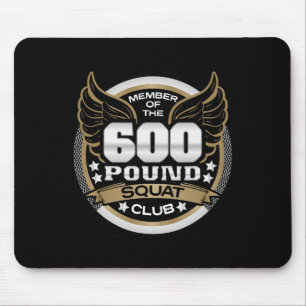 Tapis De Souris Club de squat de 270 kilogrammes pour haltérophile