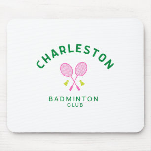 Tapis De Souris Club de Tennis et Badminton Charleston Caroline du