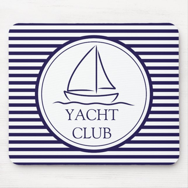 Tapis De Souris Club de yacht (Devant)