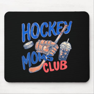 Tapis De Souris Club des mamans de hockey Match de hockey de la fê