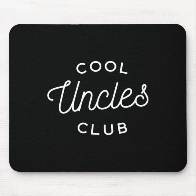 Tapis De Souris Club des oncles cool (Devant)