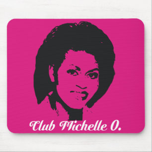 Tapis De Souris Club Michelle Mousepad dans les roses indien