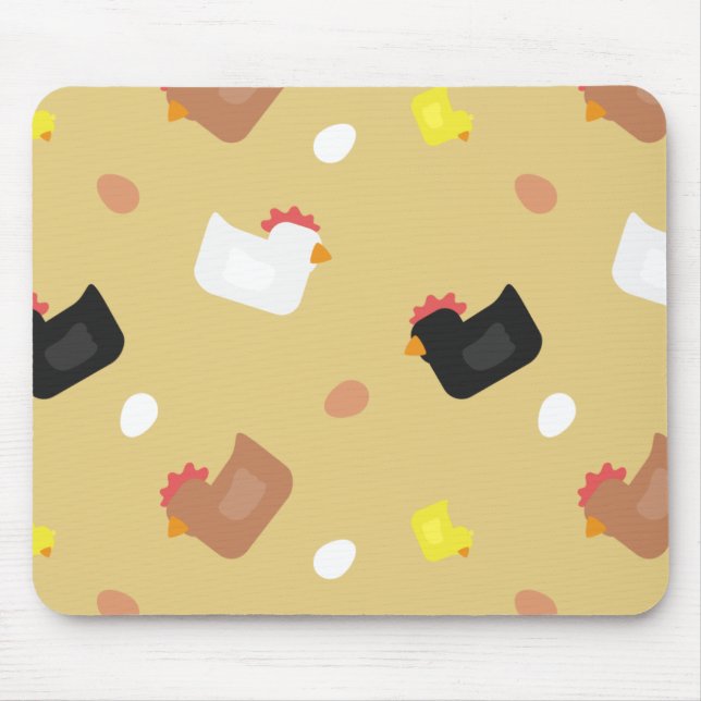Tapis De Souris Cluck Cluck (Devant)