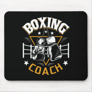 Tapis De Souris Coach de boxe - Kickboxer Kickboxer Gym Boxer 1