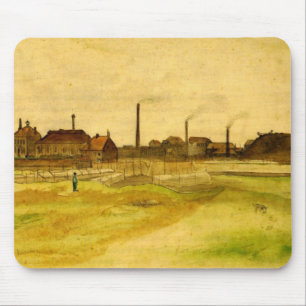 Tapis De Souris Coalmine dans le Borinage par Vincent van Gogh