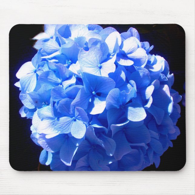 Tapis De Souris Cobalt Blue Hydrangea (Devant)