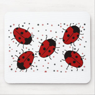 Tapis De Souris Coccinelle