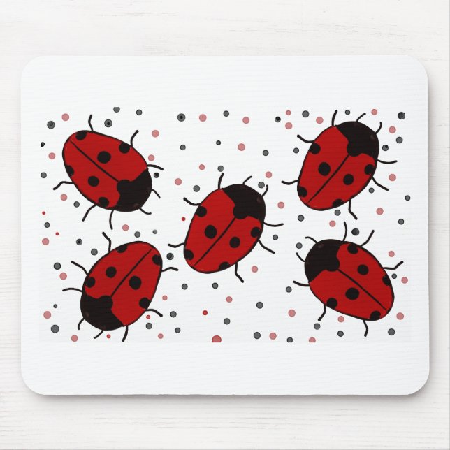 Tapis De Souris Coccinelle (Devant)