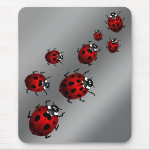 Tapis de souris coccinelle Art Cadeau coccinelle T