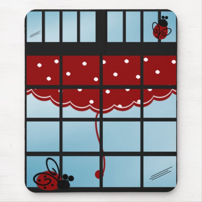 Tapis De Souris Coccinelle mignonne (Devant)
