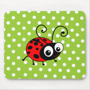 Tapis De Souris Coccinelle mignonne