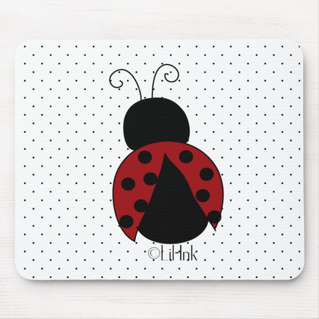Tapis De Souris Coccinelle Mousepad (Devant)