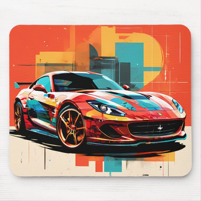 Tapis De Souris coche deportivo #6 (Devant)