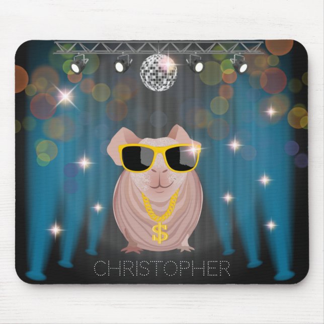 Tapis De Souris Cochon maigre (Devant)