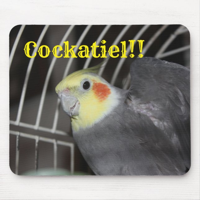 Tapis De Souris Cockatiel MOUSE PAD (Devant)