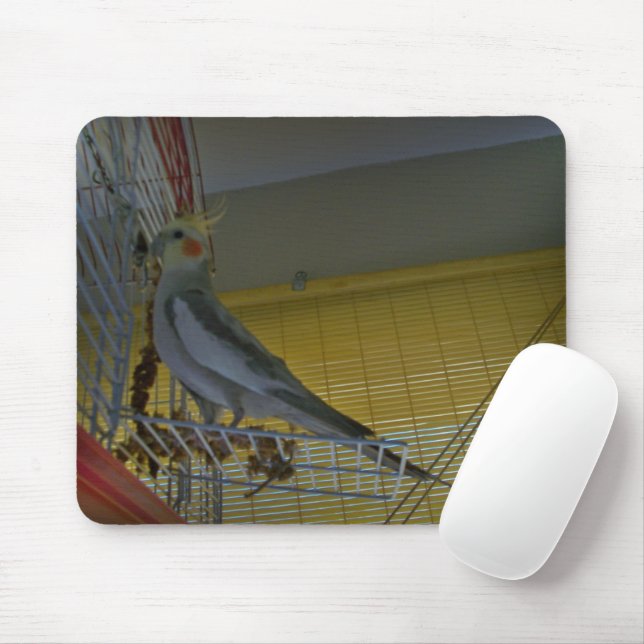 Tapis De Souris Cockatiel Mouse Pad (Avec souris)