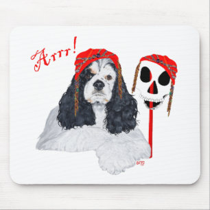 Tapis De Souris Cocker Spaniel américain Pirate