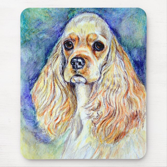 Tapis De Souris Cocker Spaniel Mouspad (Devant)