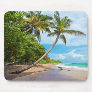 Tapis De Souris Cocotier, plage Sri Lanka de Mirissa