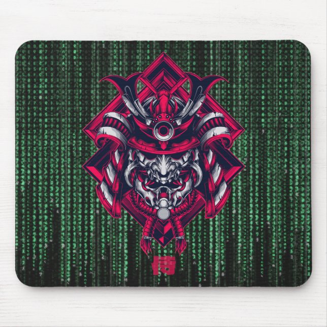 Tapis De Souris Code Cyber Oni – Pouvoir Rétro Futur (Devant)