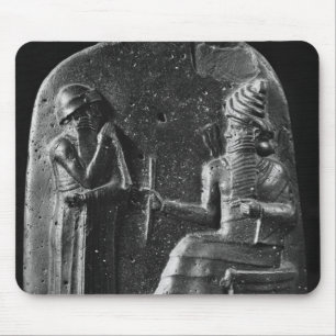 Tapis De Souris Code de Hammurabi, dessus du stele