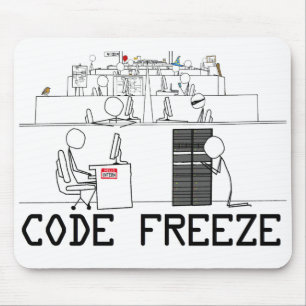 Tapis De Souris Code Freeze Souris Pad