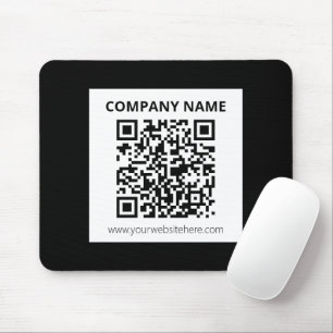 Tapis De Souris Code QR modifiable et conception simple personnali