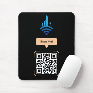 Tapis De Souris Code QR Wi-Fi gratuit simple