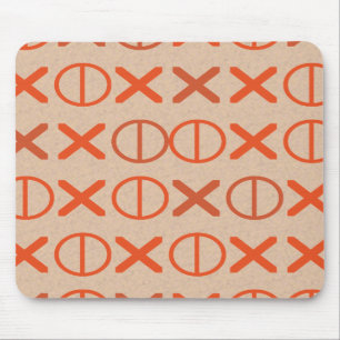 Tapis De Souris CODEZ les symboles rouges sur n'importe quelle