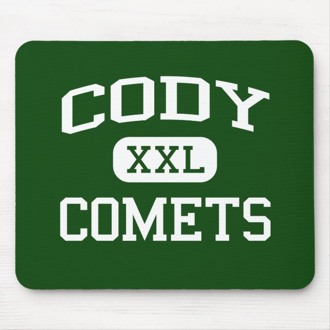 Tapis De Souris Cody - comètes - lycée - Detroit Michigan (Devant)